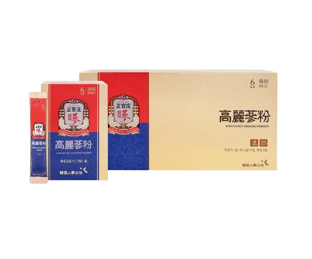 Korean Red Ginseng Powder Sachet 2g x 30 Sachets